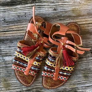 SAM EDELMAN - Tribal print sandal